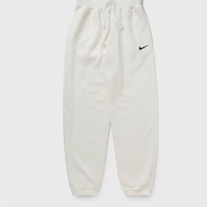 Nike white phoenix oversized joggers